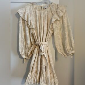 Cleobella Cream Lace Mini Dress